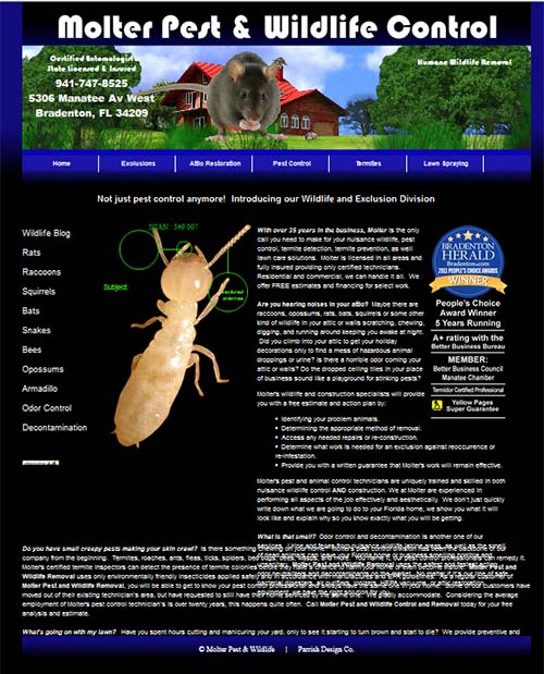 Website Designer - Parrish Marketing & Design